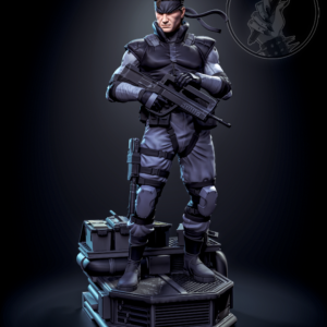 Solid Snake - MGS STL 3D PRINTING